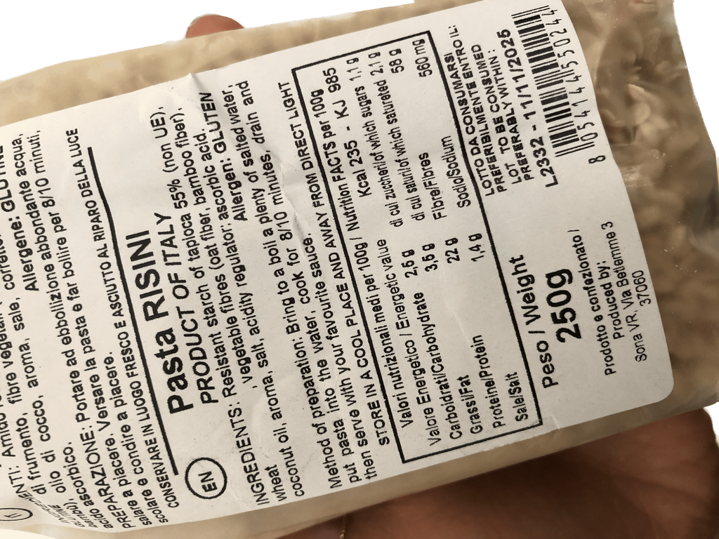 Pastariso Reduced Carb Linea6